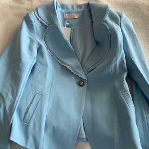 Blue Suit Jacket Blazer NWT